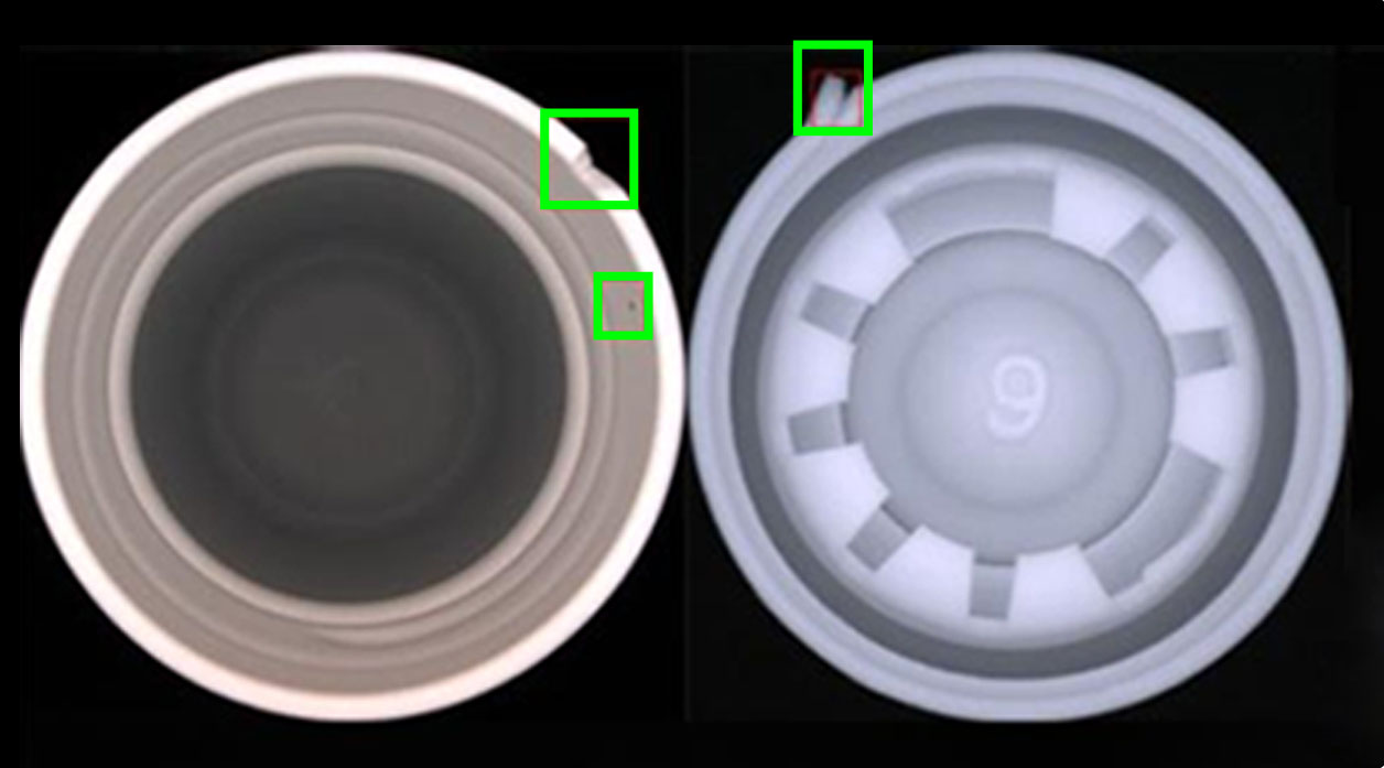 瓶盖破损检测